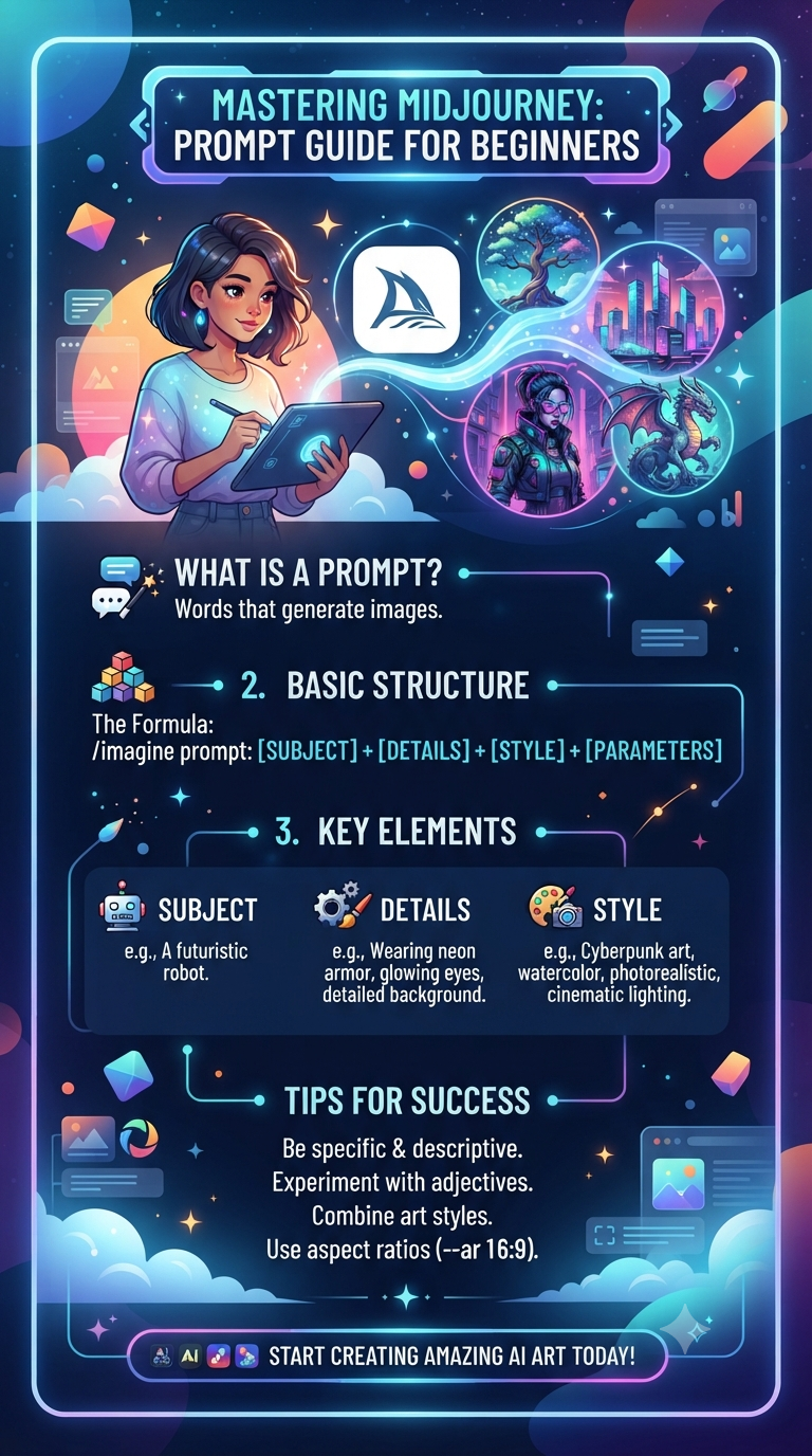 Midjourney Prompt Guide for Beginners (2026)